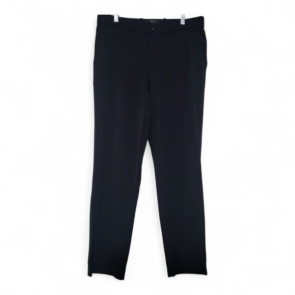 Quince Mens Ultra Stretch 24/7 Smart Chino Pants Black 34X28 Solid Neutral - Picture 7 of 10